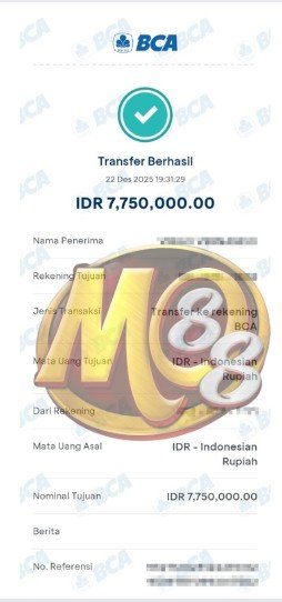 Bukti Pembayaran JP Meo88 17