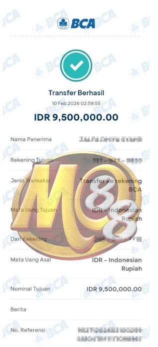 Bukti Pembayaran JP Meon88 23