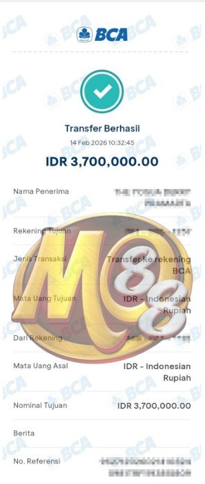 Bukti Pembayaran JP Meon88 24